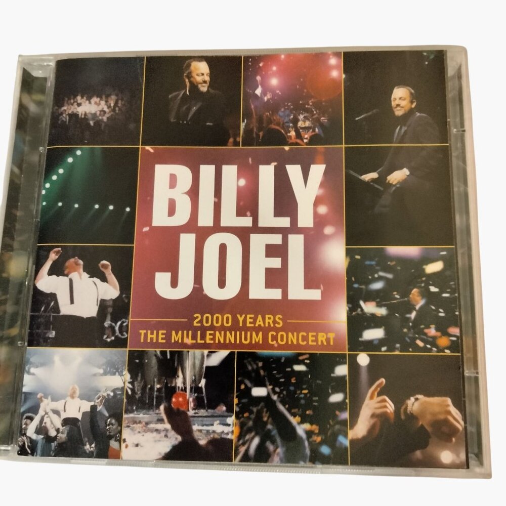 Billy Joel 2000 Years The Millennium Concert 2 CD Set Over 2 Hours Of Live Music